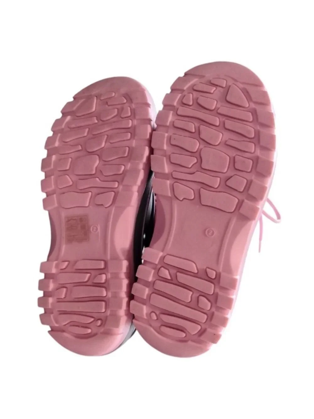 Dream Pairs Kids Size 2 Boots Waterproof Pink Snow Faux Fur Adjustable Strap